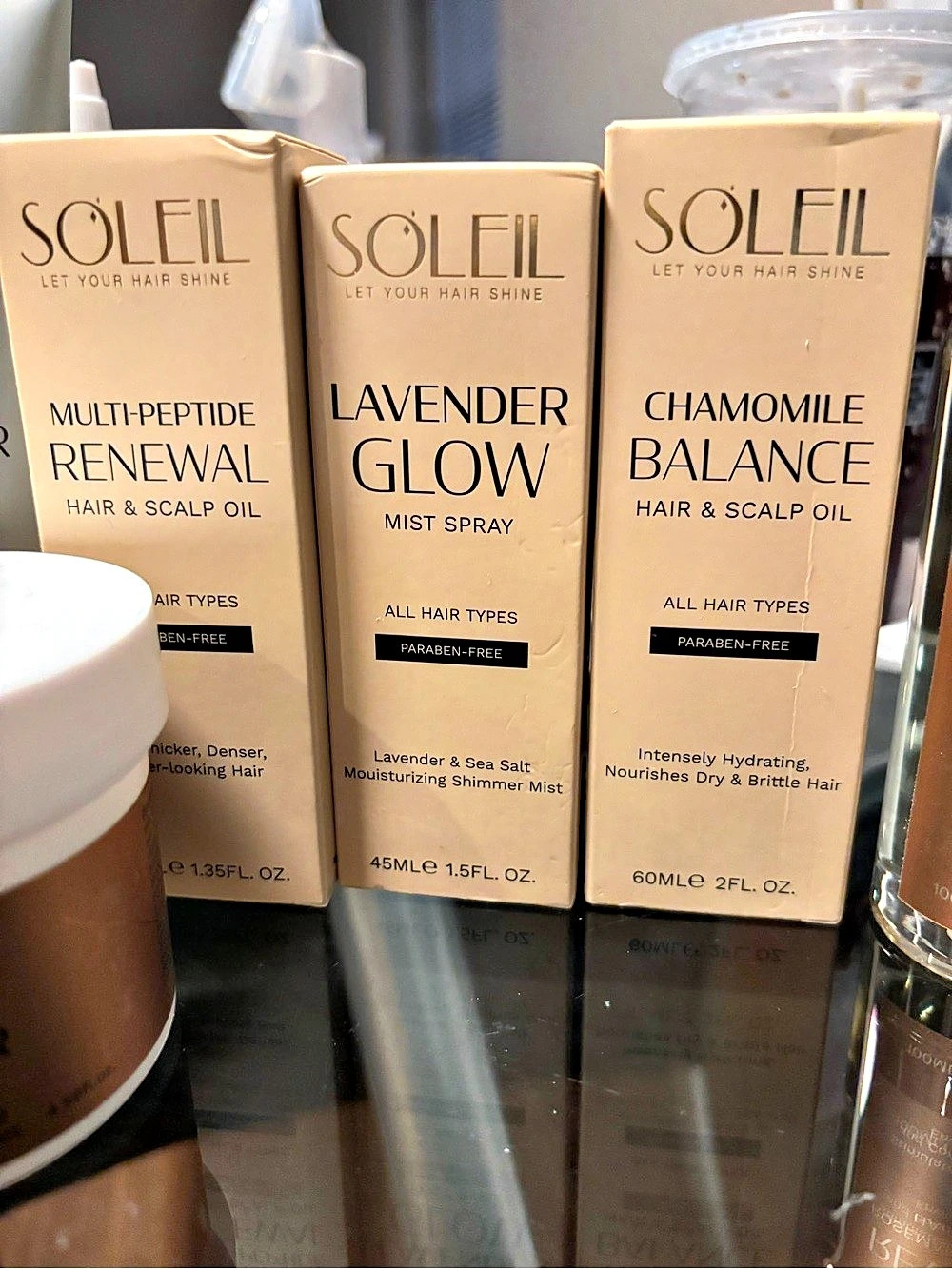 4-Piece La Chic/Soleil Argan Oil Deep Hydration Hair Mask Hair Care Bundle NWT - Picture 5 of 10